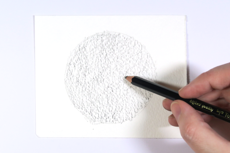 Moon Drawing using Tombow MONO Drawing Pencils - Tombow USA Blog