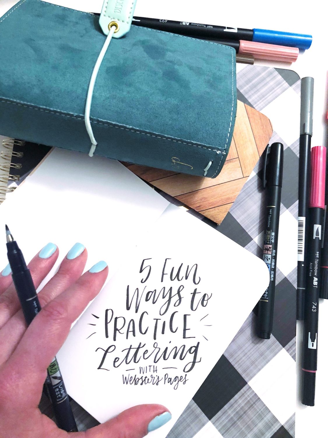 5 Fun Ways to Practice Lettering with Webster s Pages 