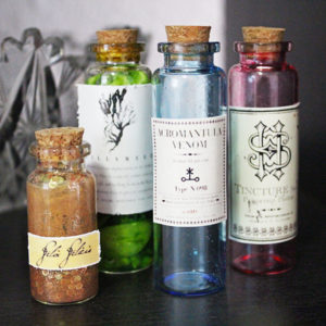 Easy DIY Potion Bottles for your Halloween Display - Tombow USA Blog