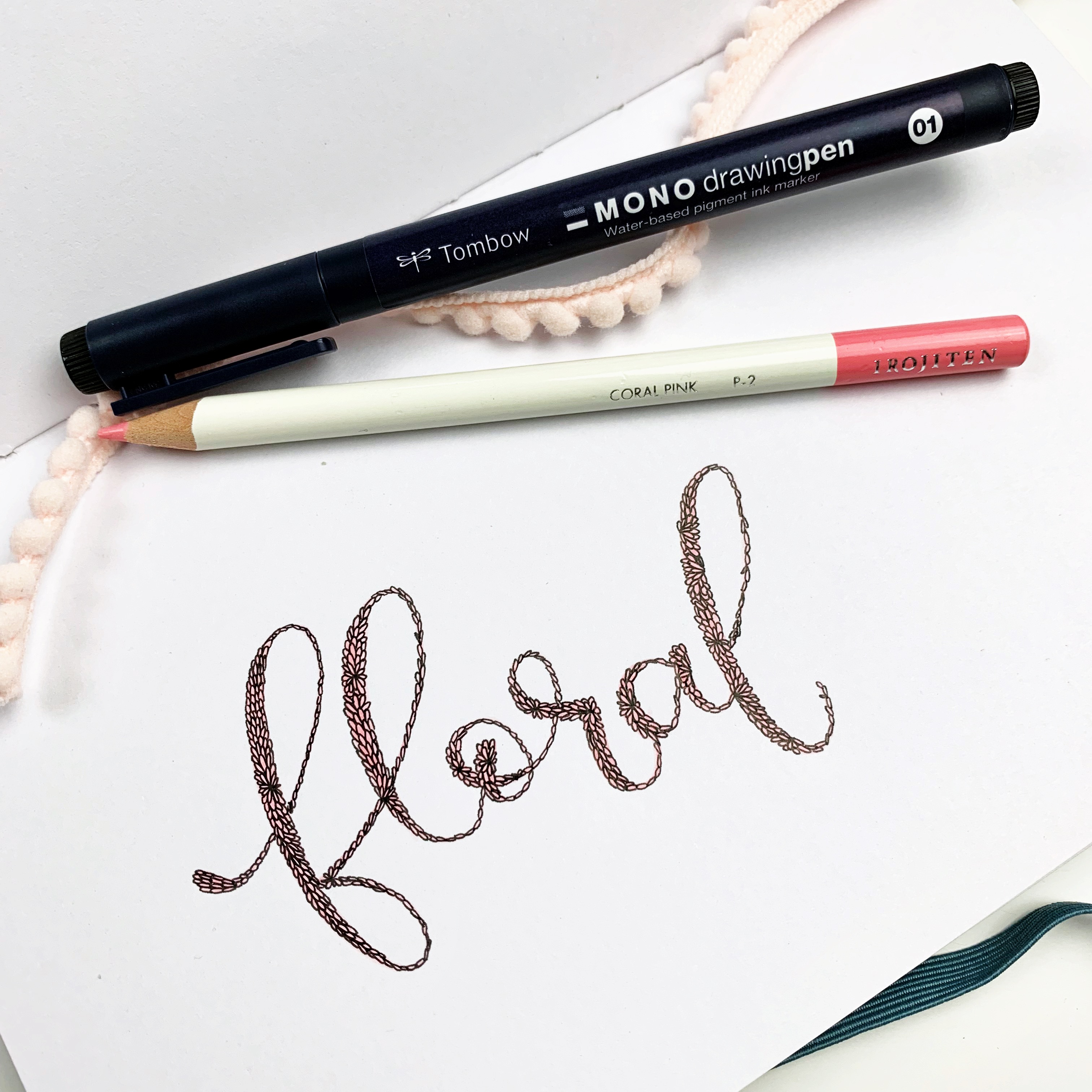 Pencil Shading Tips for Easily Sketching Flowers - Tombow USA Blog