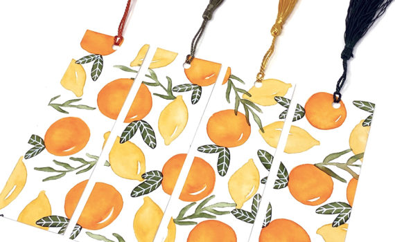 Make Your Own Watercolor Bookmarks by Jessica Mack on behalf of Tombow
