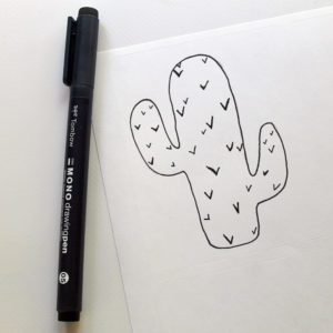 DIY! How To Make Your Own Cactus Emoji Stickers!