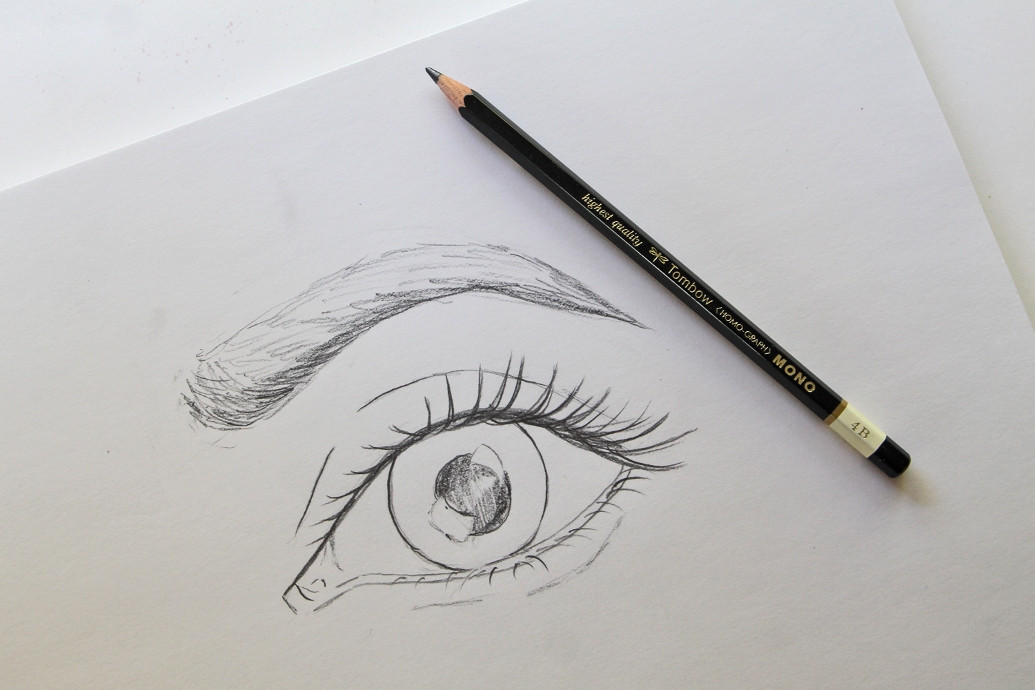 How to Draw an Eye Using the MONO Drawing Pencil Set | LaptrinhX / News