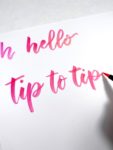 Create Blended Lettering With @tombowusa and @aheartenedcalling #tombow