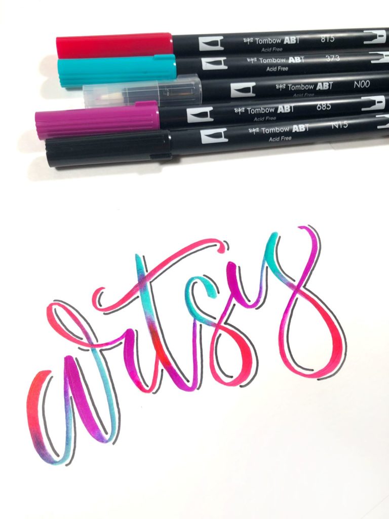 Two Ways To Use The Advanced Lettering Set Like A Pro - Tombow USA Blog