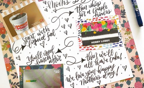 Create a Mom's Day Out Planner With Tombow! #tombow #mothersday
