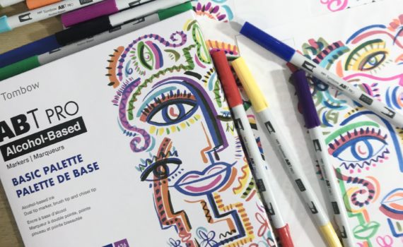 Blending with the Tombow ABT PRO Alcohol Markers - Tombow USA Blog