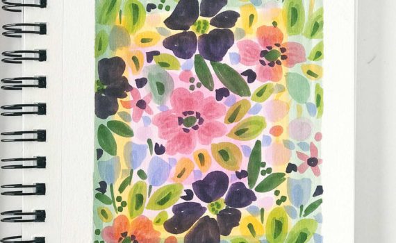 Smitha Katti Alcohol marker florals