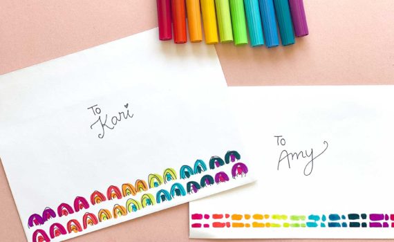 smitha katti simple rainbow patterns