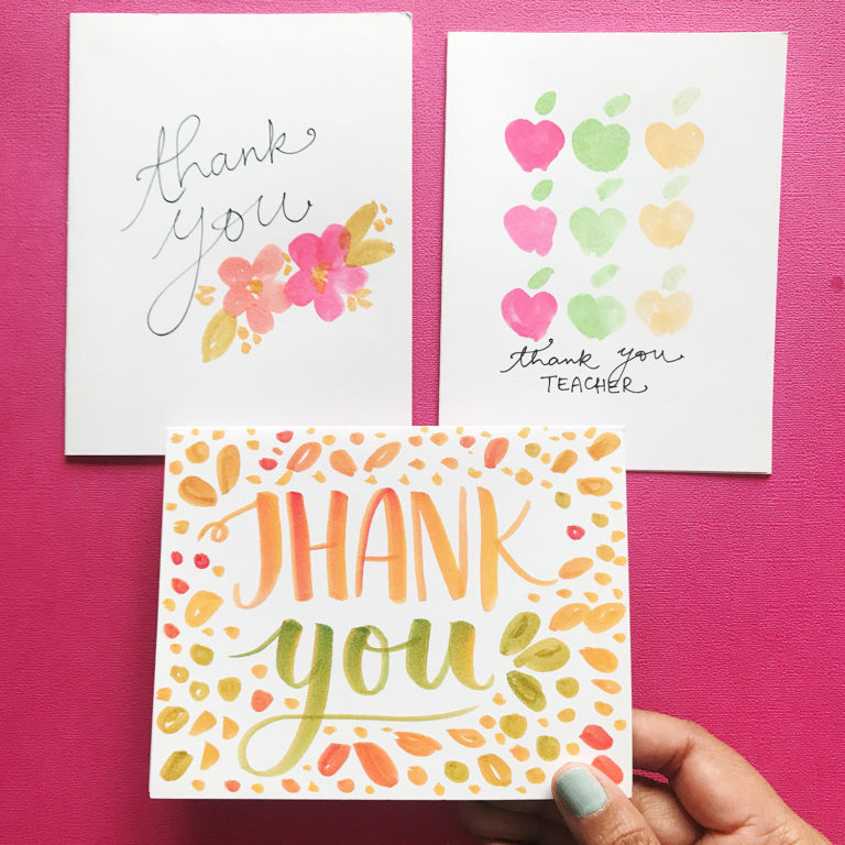 Easy Teacher Appreciation Card Ideas - Tombow USA Blog