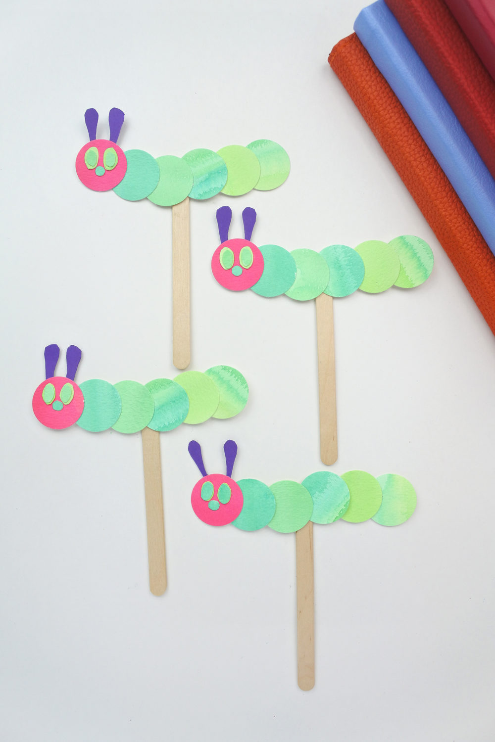 The Very Hungry Caterpillar Inspired Bookmark - Tombow USA Blog