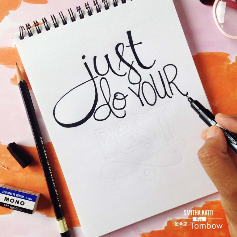 Lettering with the Tombow Beginners Lettering Set - Tombow USA Blog