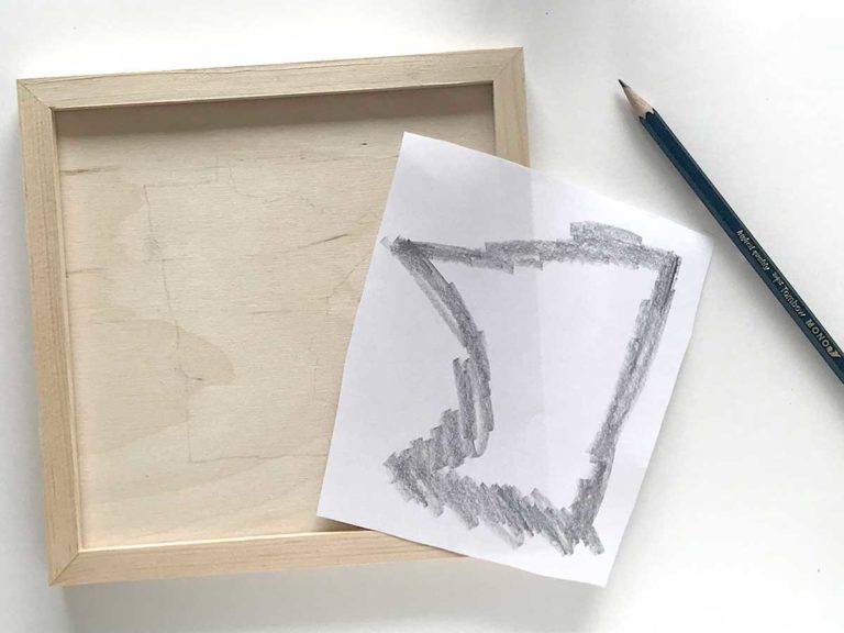 Embossing with glue Create your own DIY state wall art