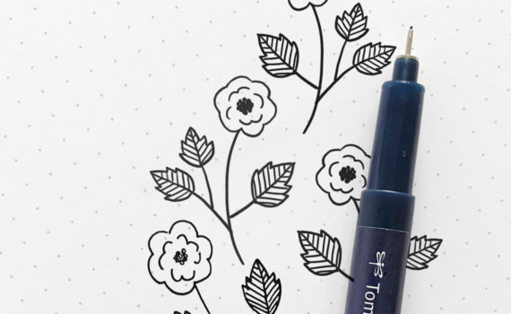 Create Zentangle Doodles with Tombow MONO Drawing Pens - Tombow USA Blog